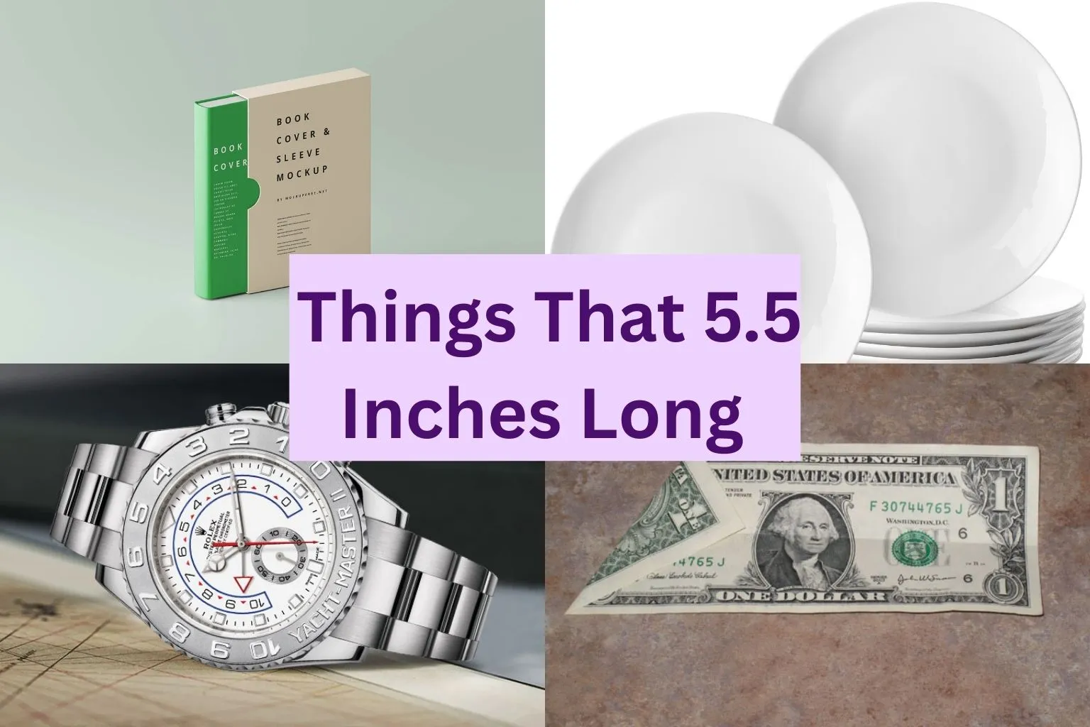 objects that are 5.5 inches long