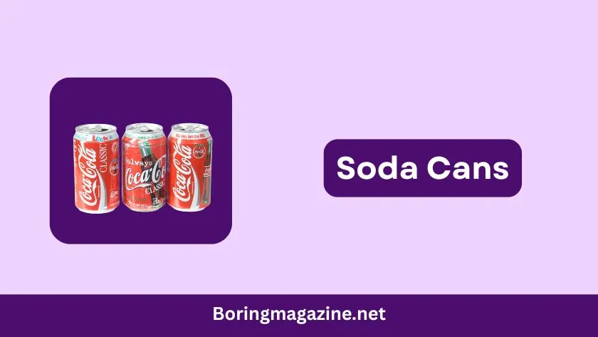 soda cans