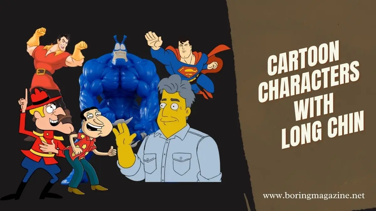 long chin cartoon characters