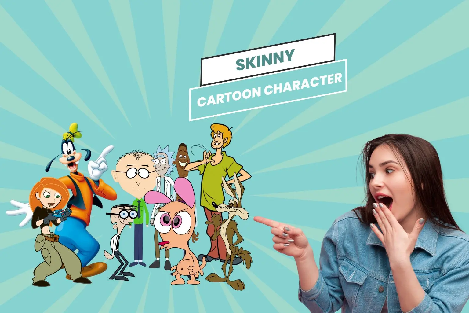 10+ Skinny Cartoon Characters With Fun Facts